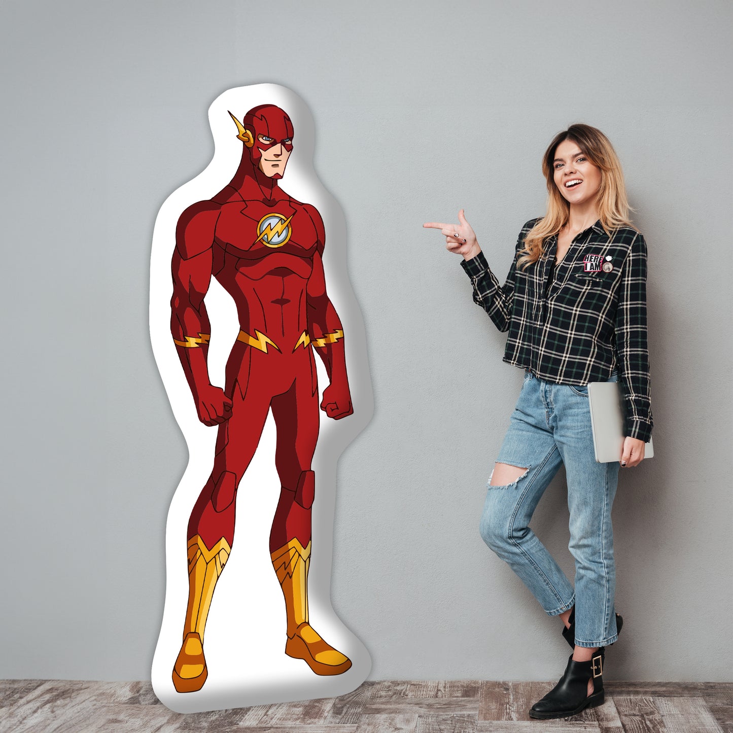 Geformtes Kissen The Flash