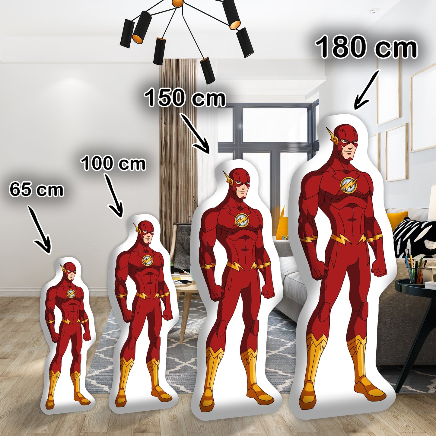 Geformtes Kissen The Flash