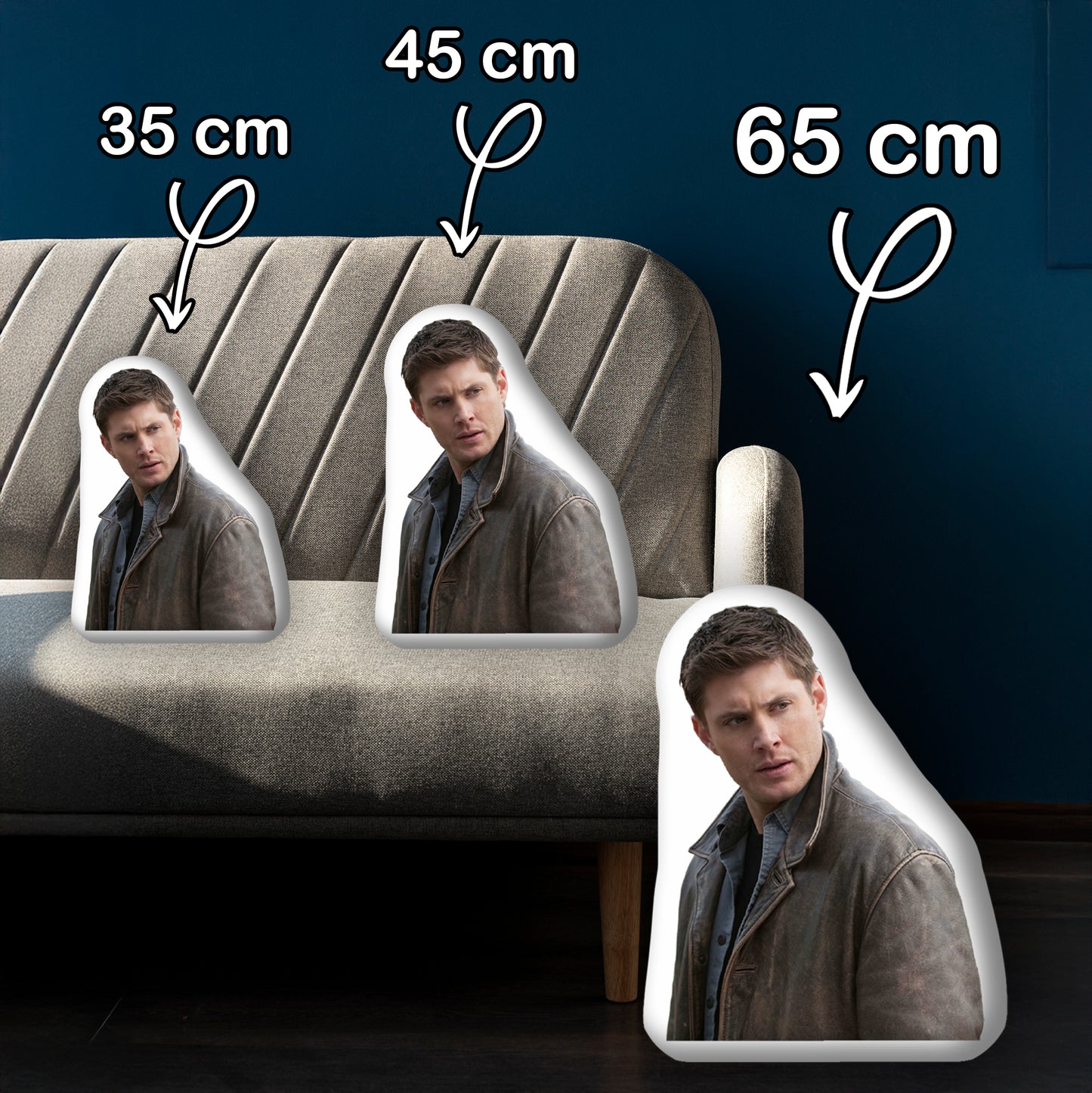 Dean Winchester 3D-Kissen