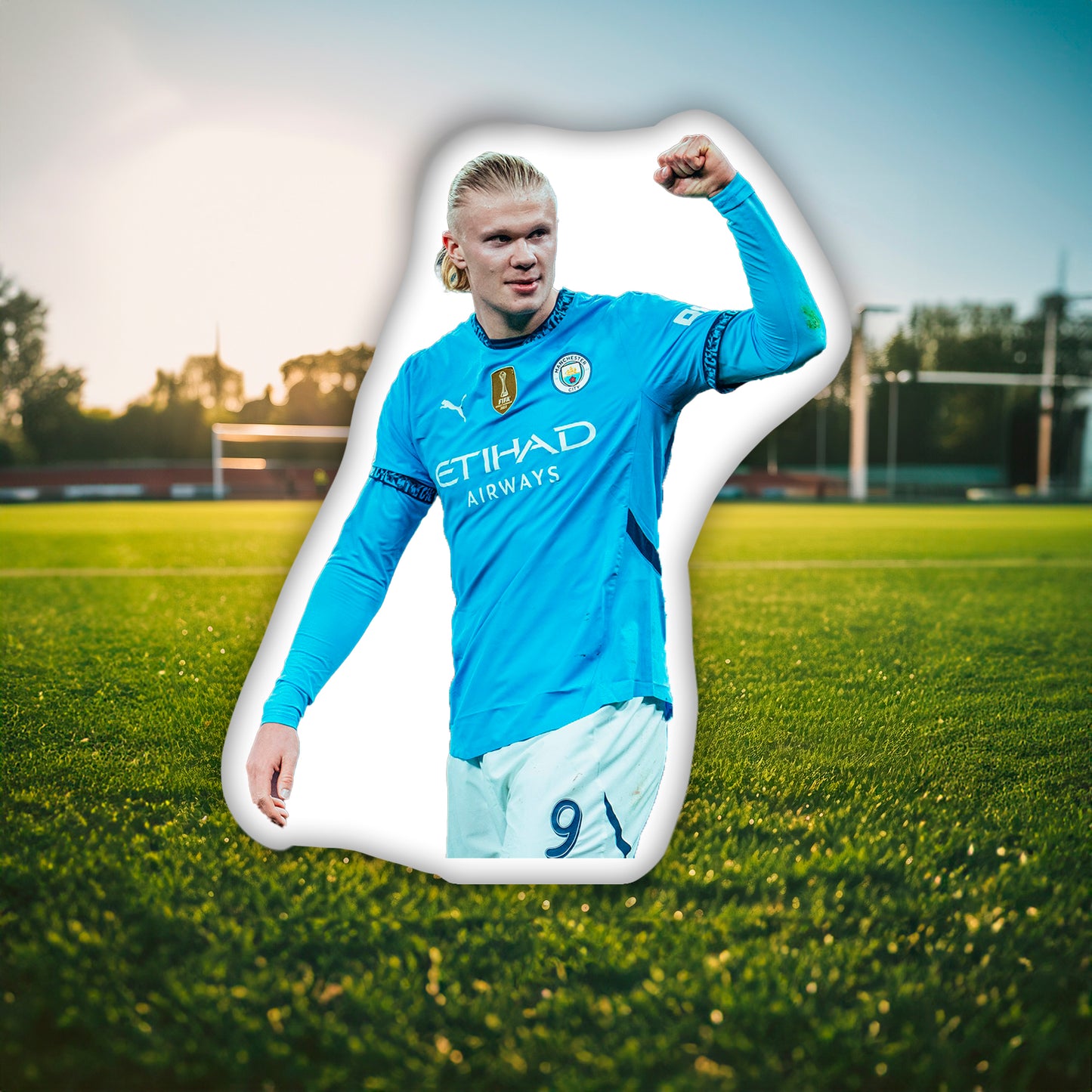 Erling Haaland individuelles 3D-Kissen