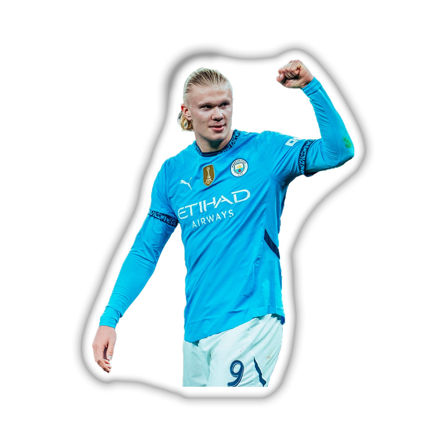 Erling Haaland individuelles 3D-Kissen