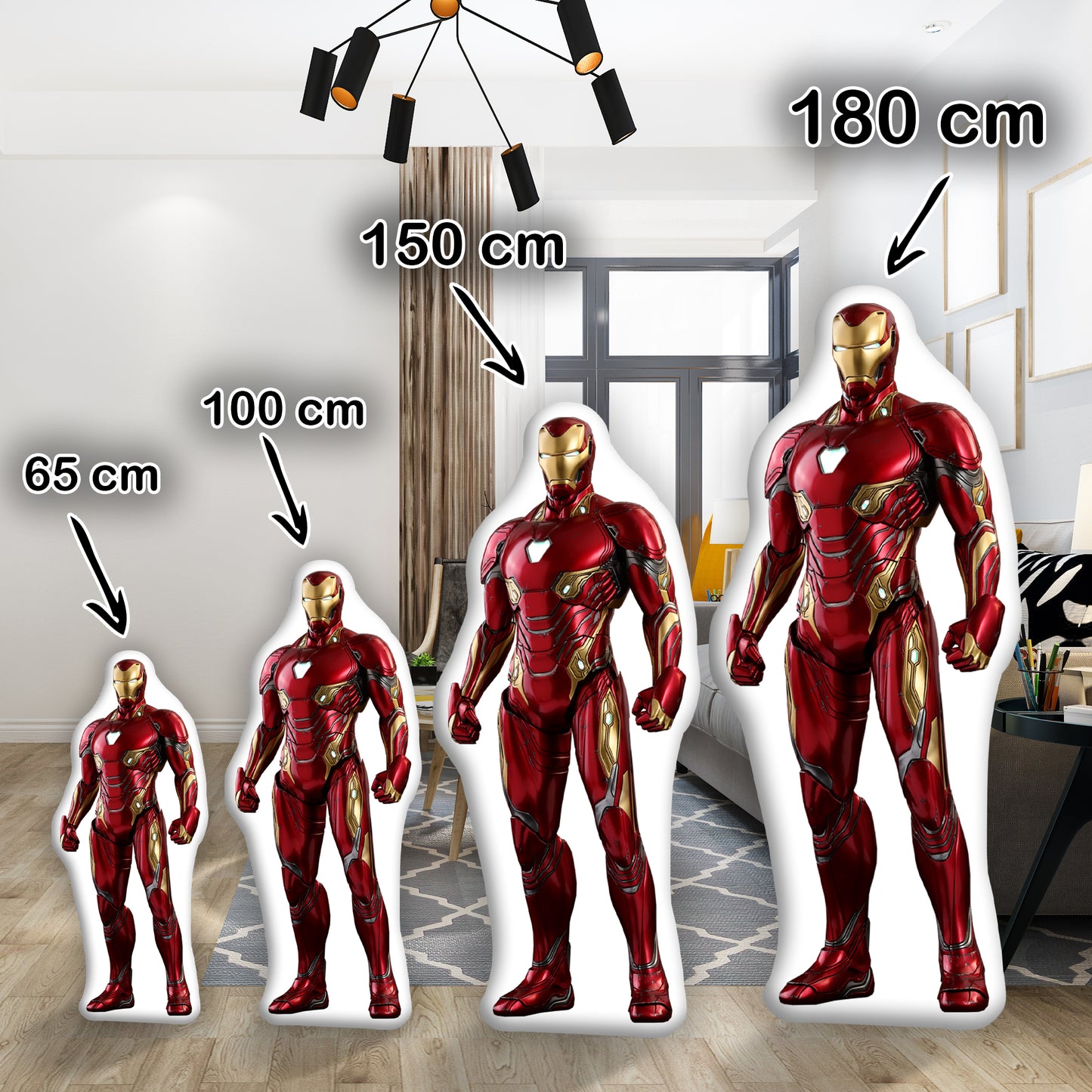 Iron Man 3D-Kissen