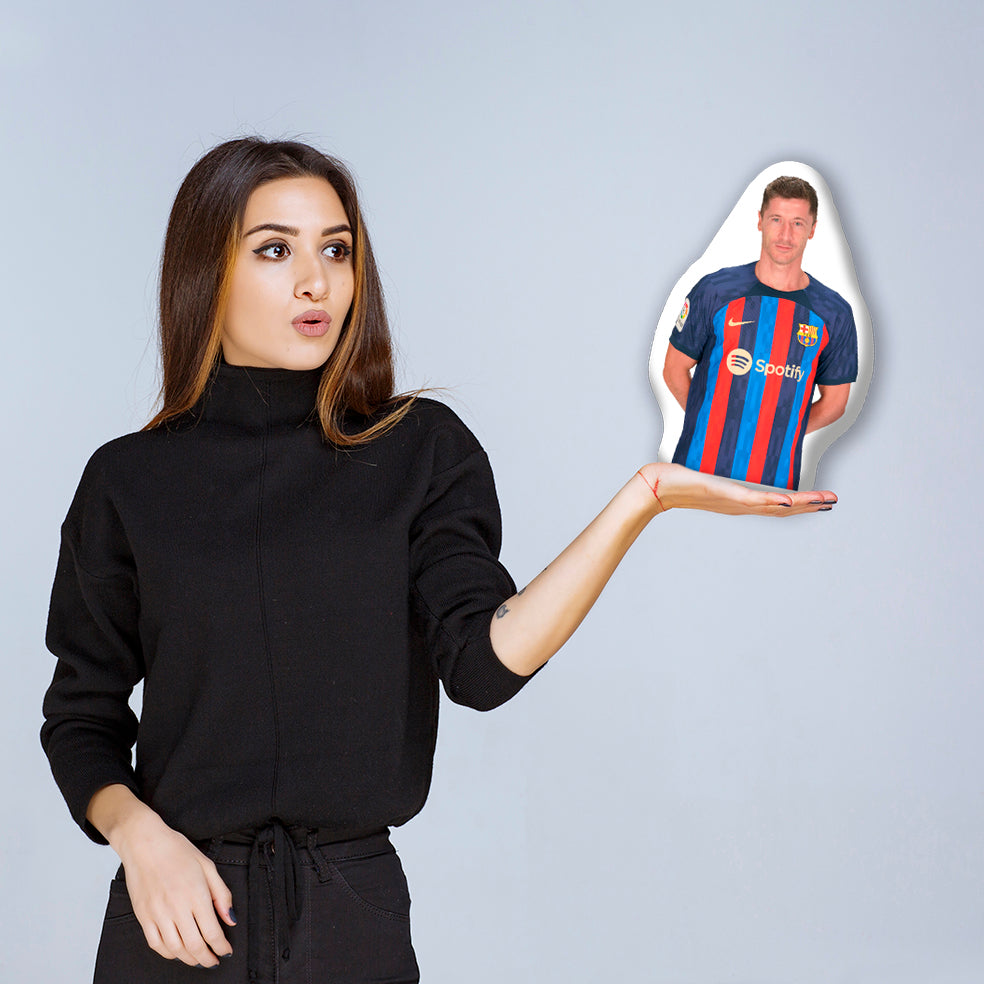 Dekokissen mit Robert Lewandowski