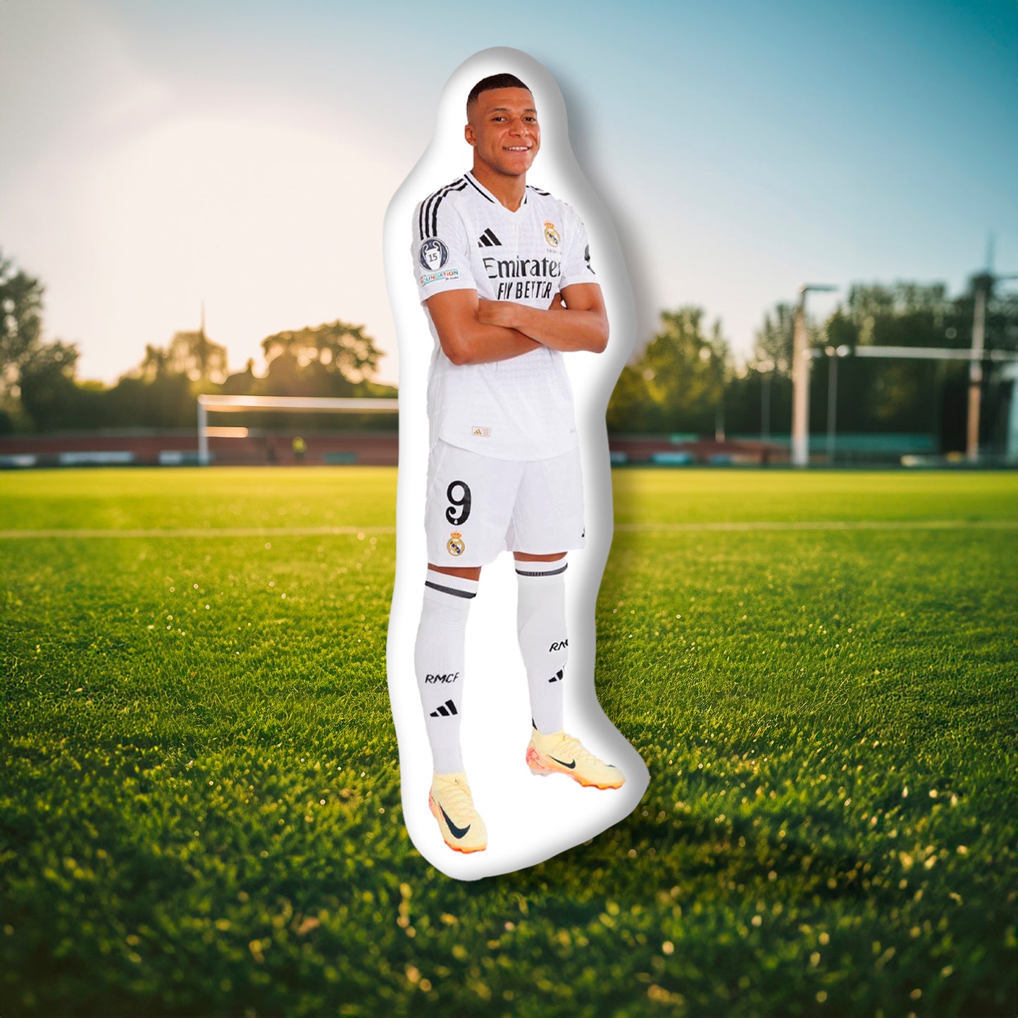 Mbappé Custom Kissen bis 180 cm