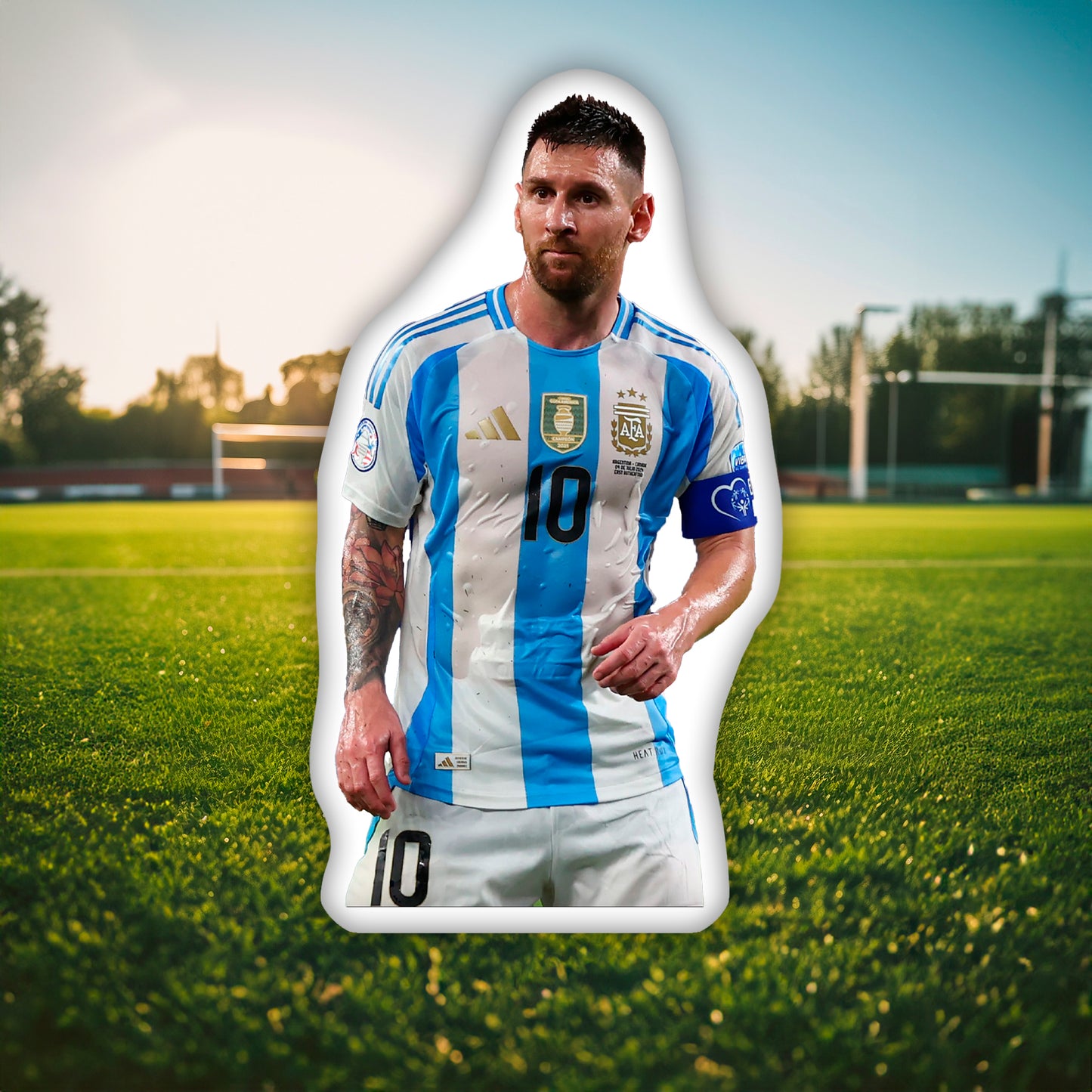 Lionel Messi Kissen