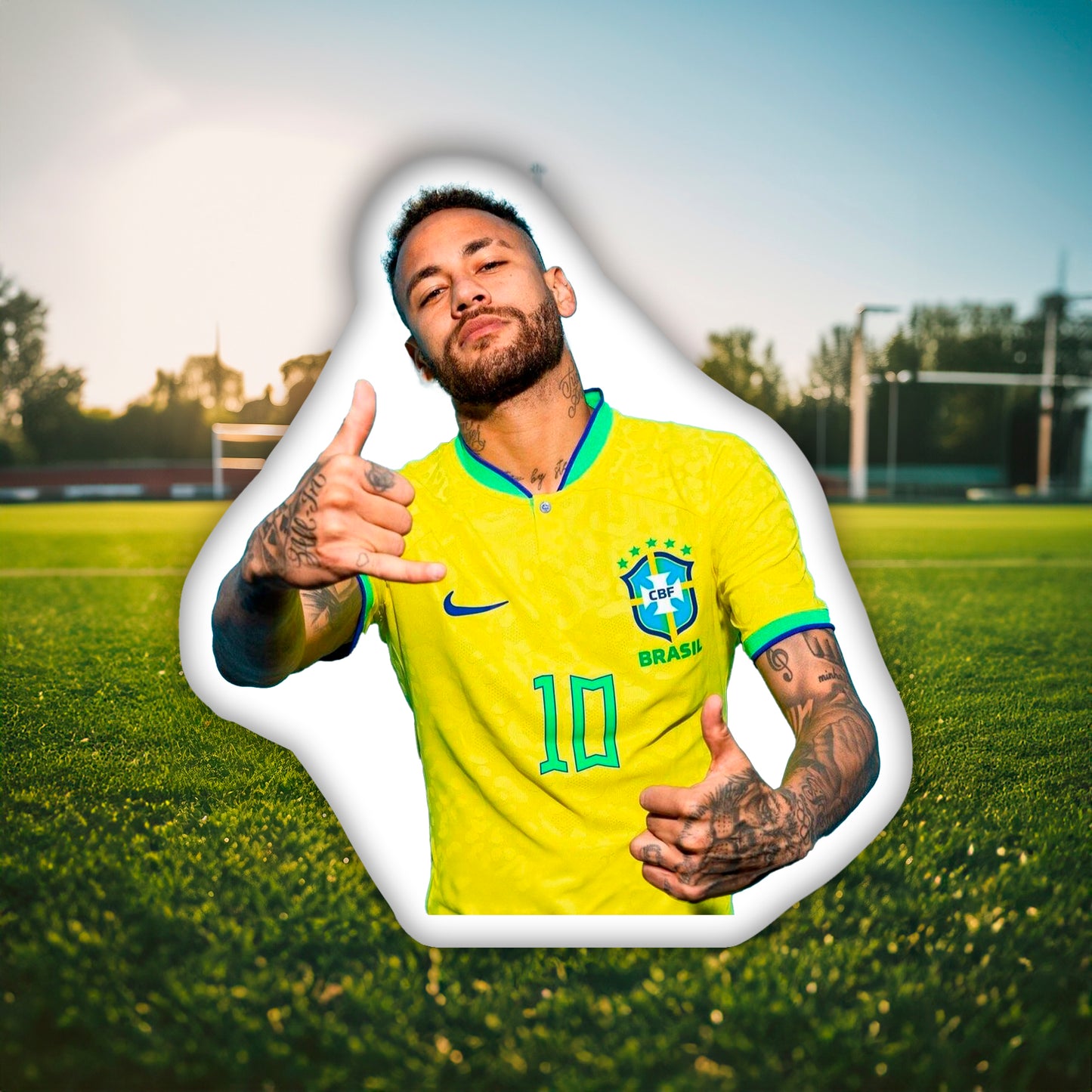 Neymar Kissen nach Maß