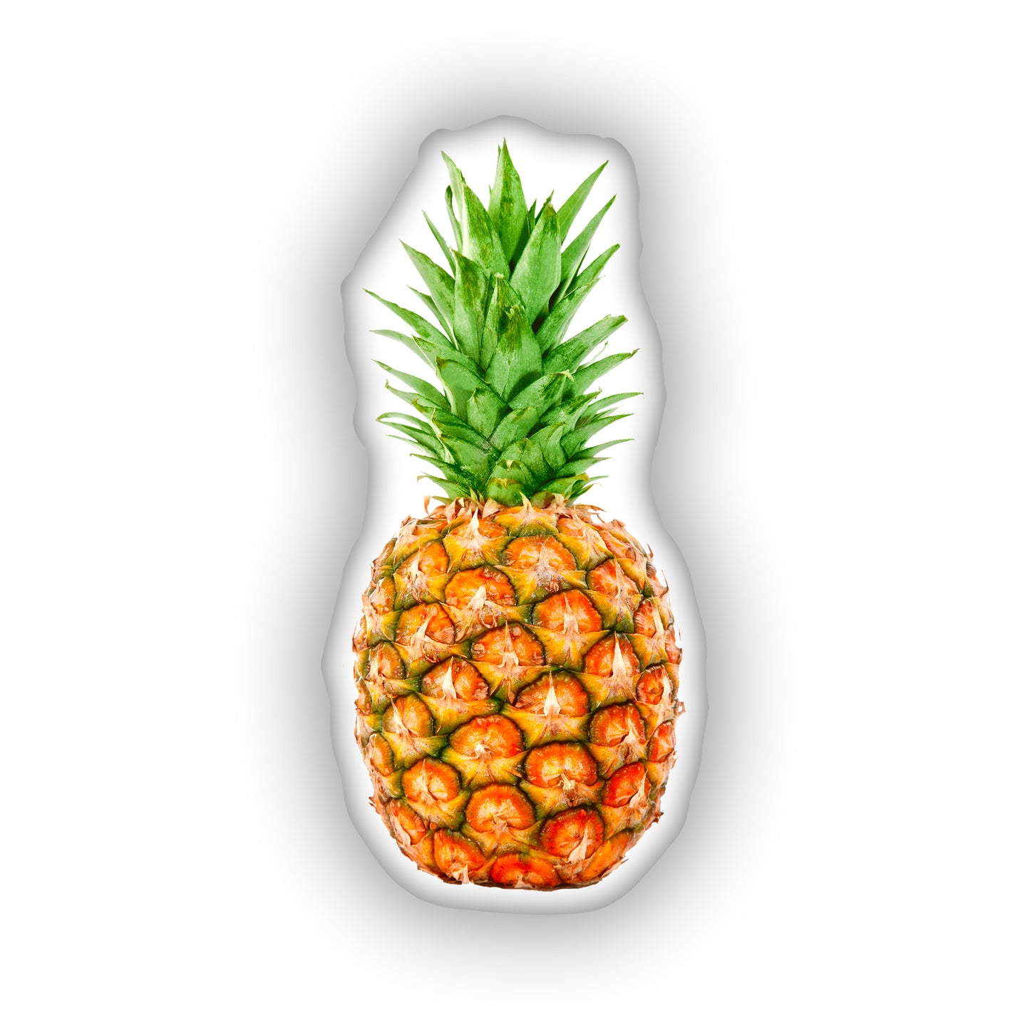 Ananas Dekoratives 3D-Kissen
