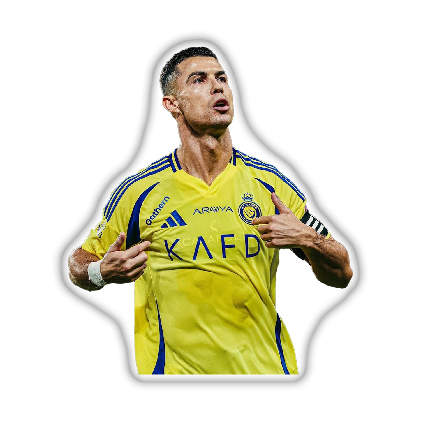 Cristiano Ronaldo 3D-Kissen
