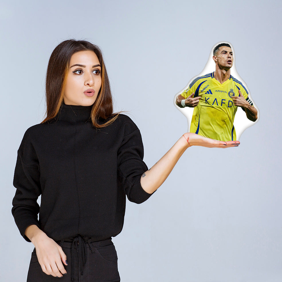 Cristiano Ronaldo 3D-Kissen
