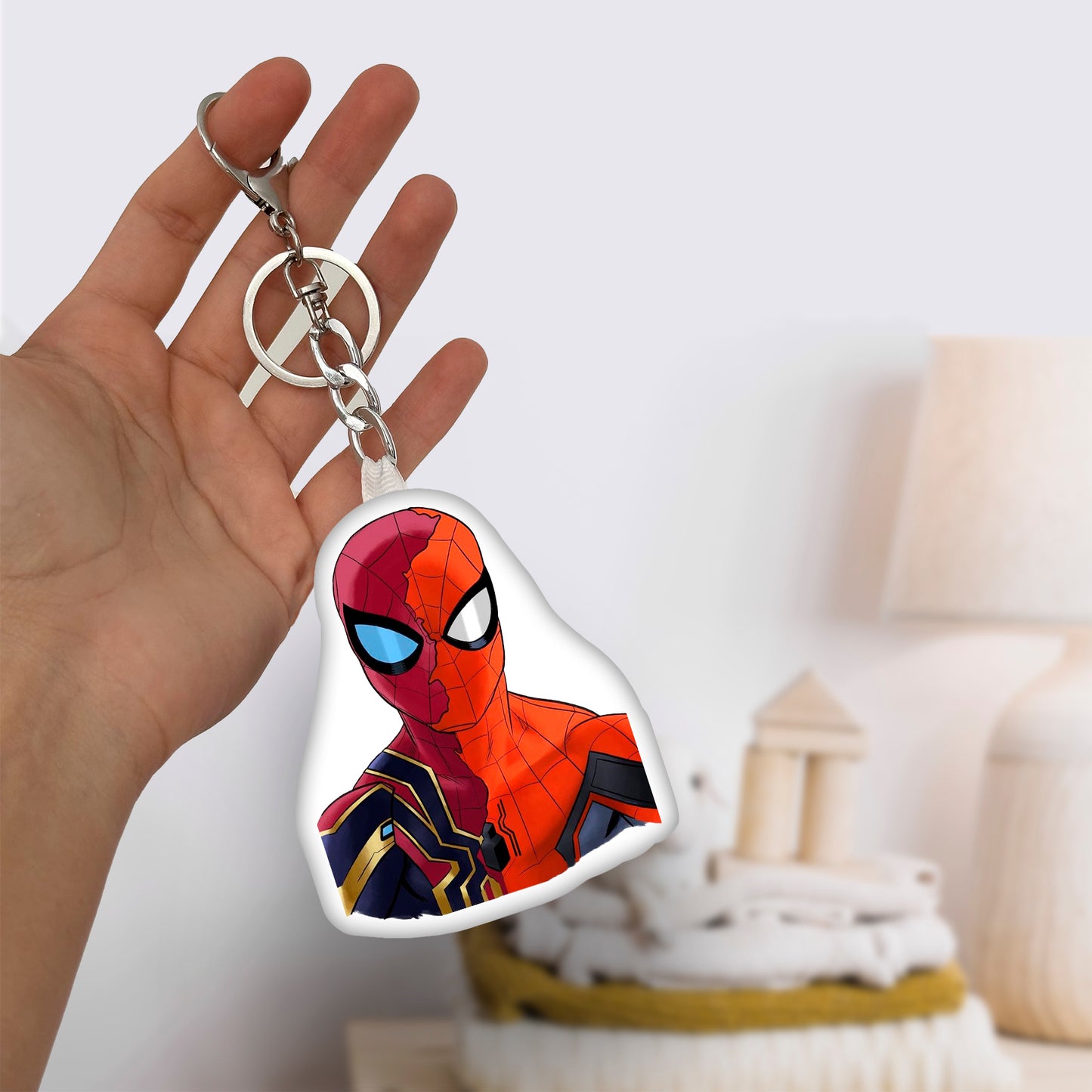 Soft Spider-Man Keychain