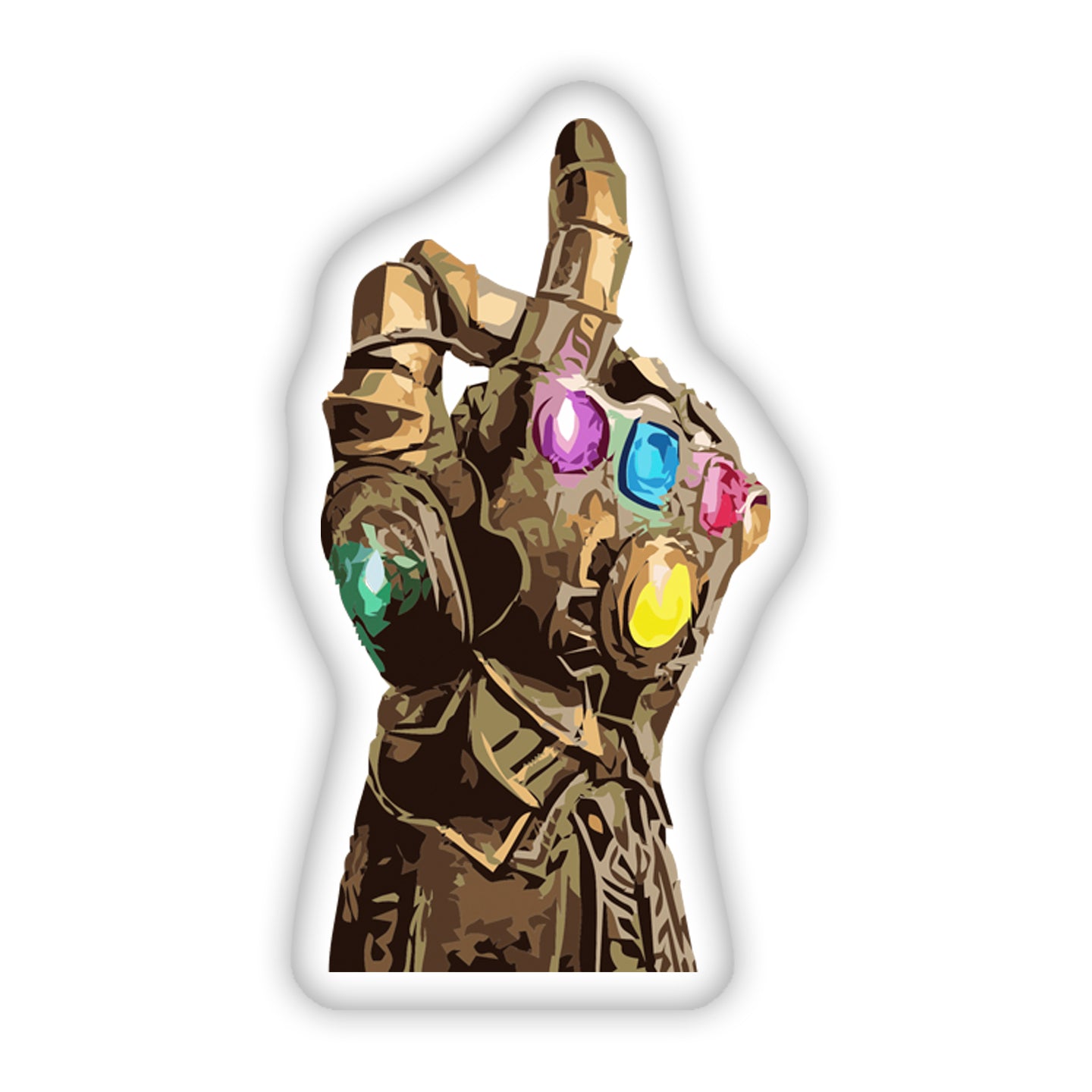 3D-Kissen Thanos' Infinity Gauntlet