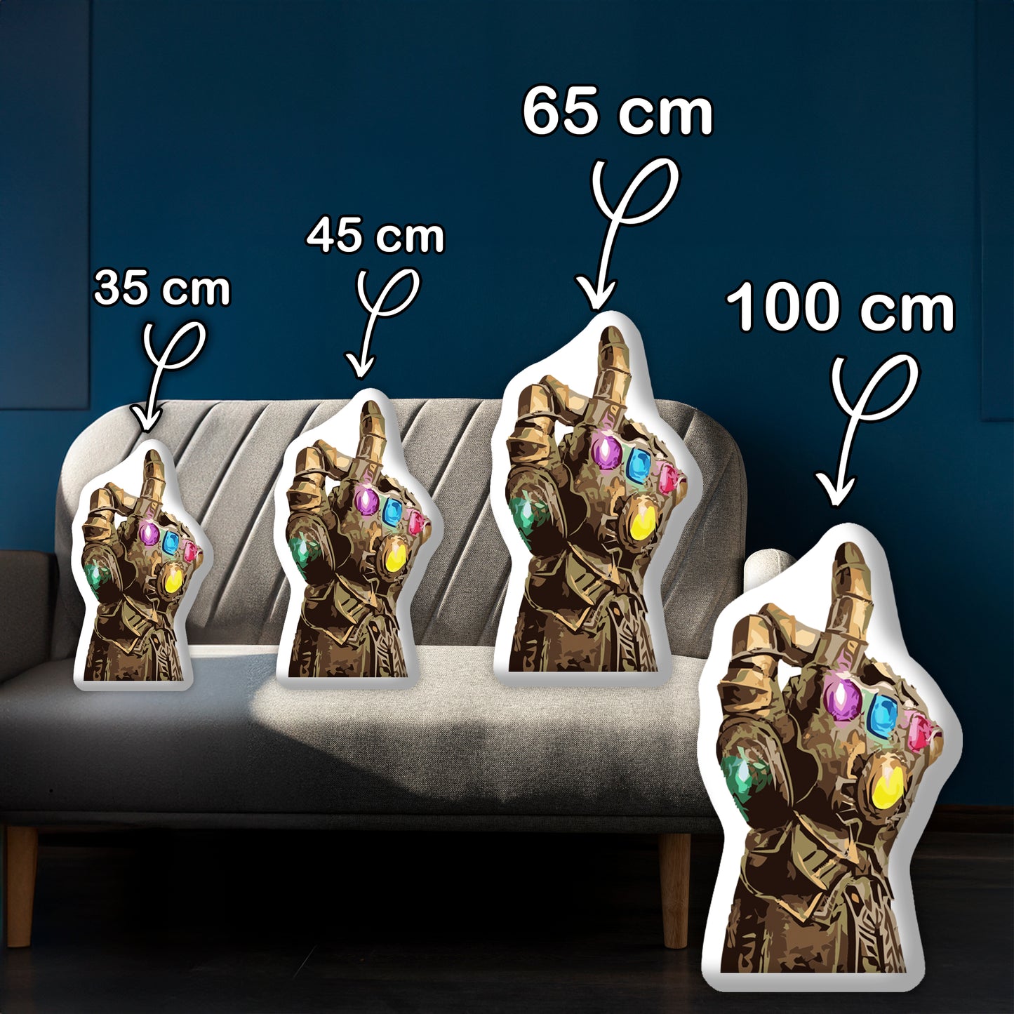 3D-Kissen Thanos' Infinity Gauntlet