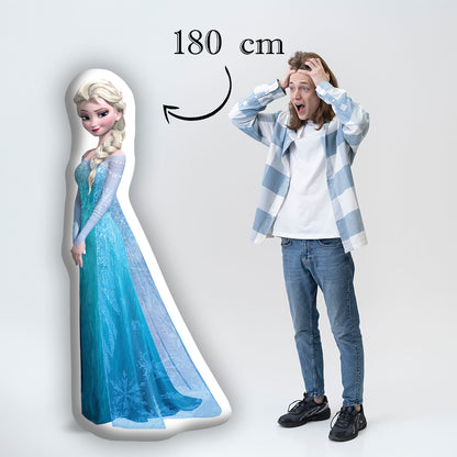 Lebensgroßes Elsa-Kissen nach Maß