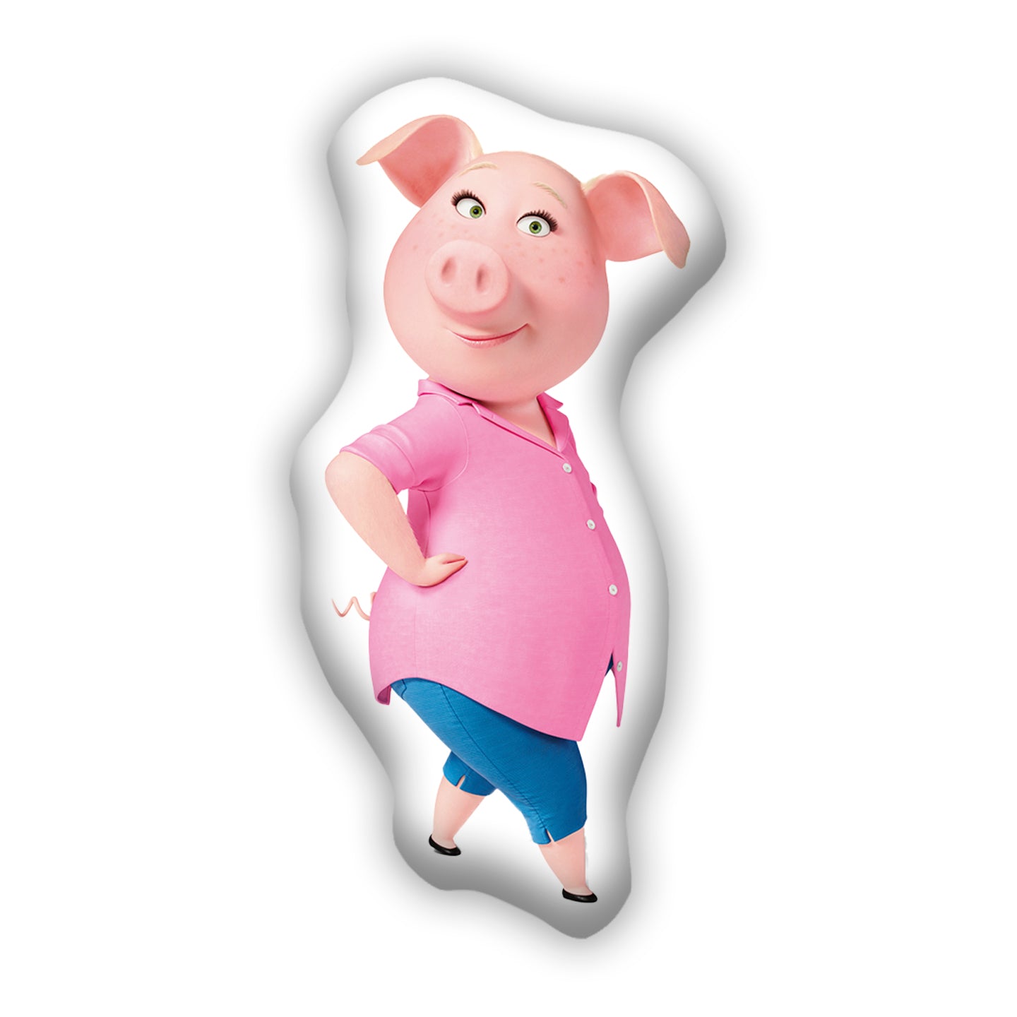 Rosita from "Sing" Shaped Pillow