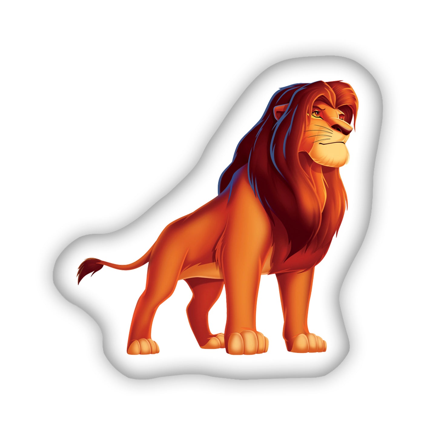 Simba Custom Pillow