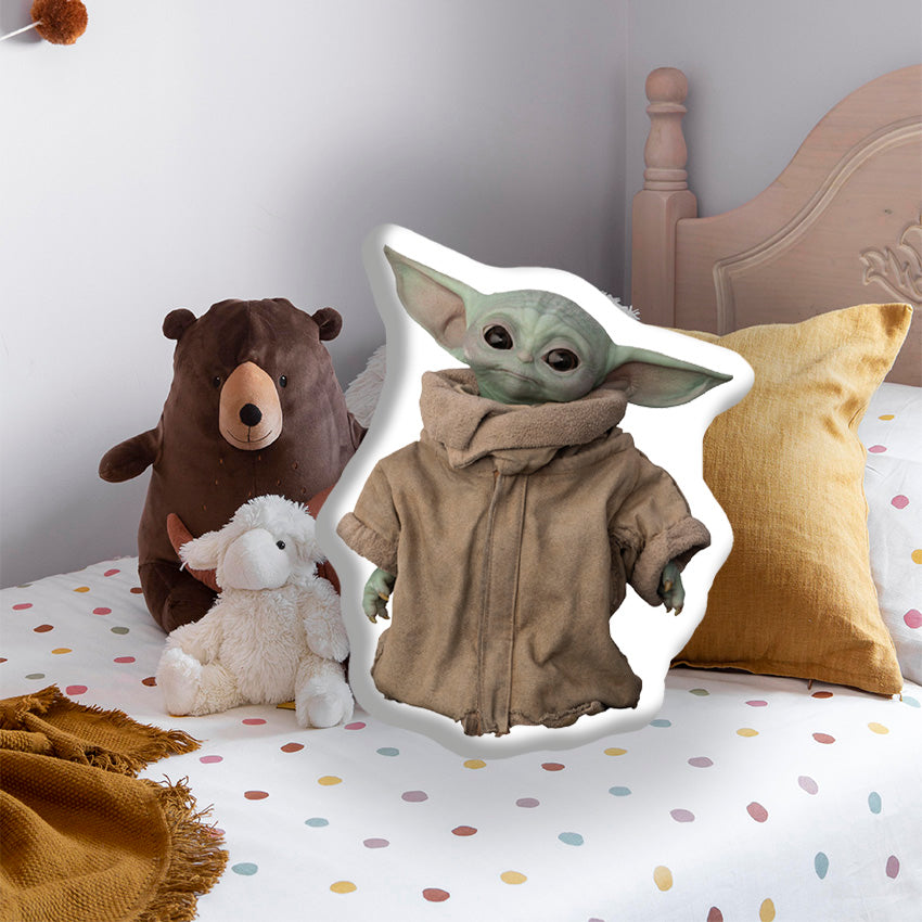 3D Pillow with Grogu, The Perfect Gift for Star Wars Fans