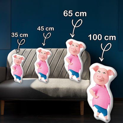 Rosita from "Sing" Shaped Pillow