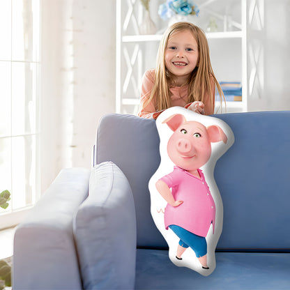 Rosita from "Sing" Shaped Pillow