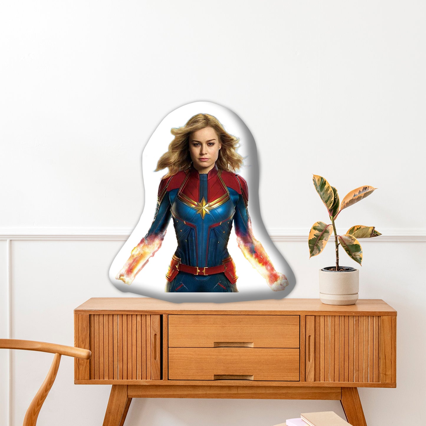 Captain Marvel Kissen nach Maß