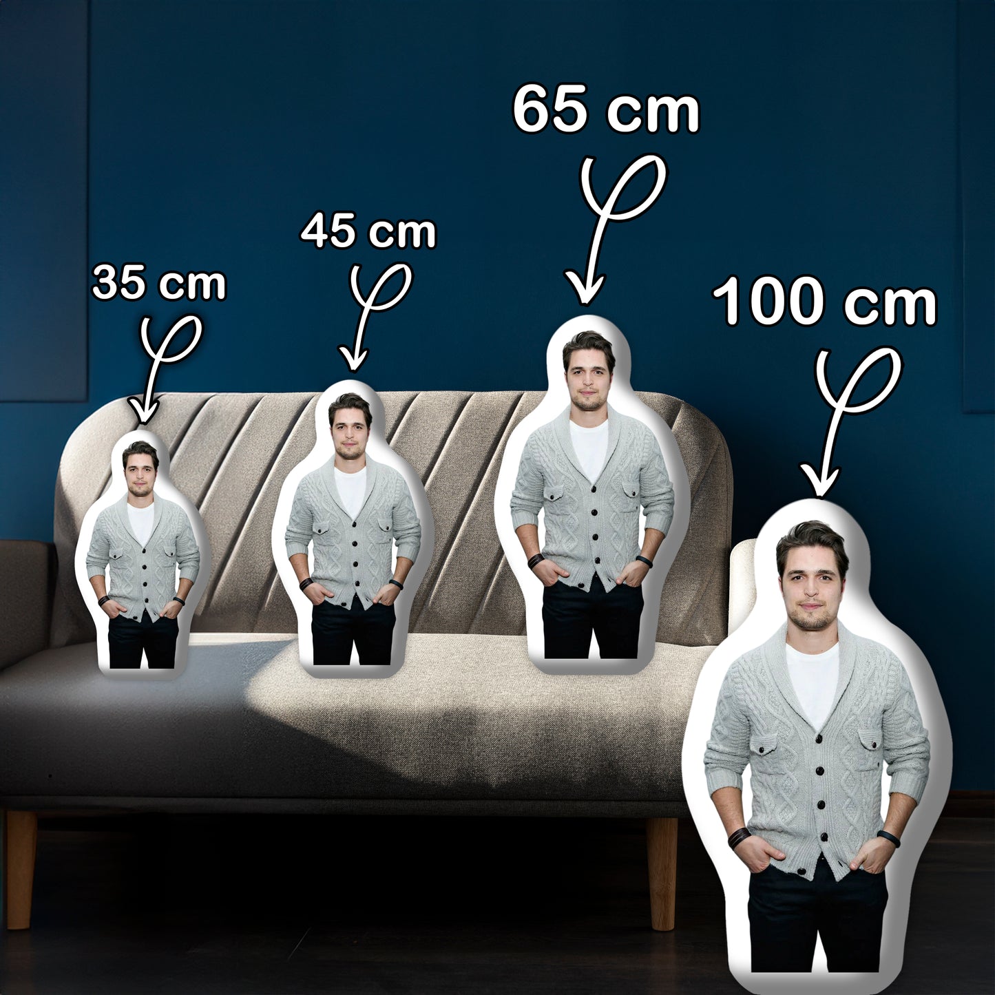 3D Pillow Featuring Diogo Morgado A Perfect Gift for Fans