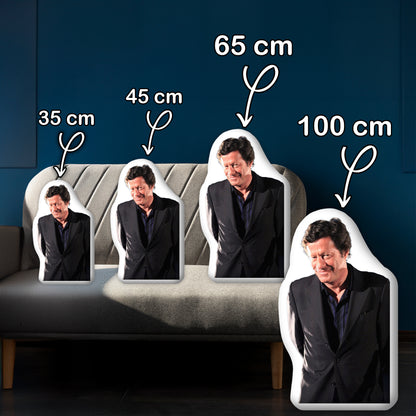 Custom Pillow Featuring Joaquim de Almeida A Perfect Gift for Fans