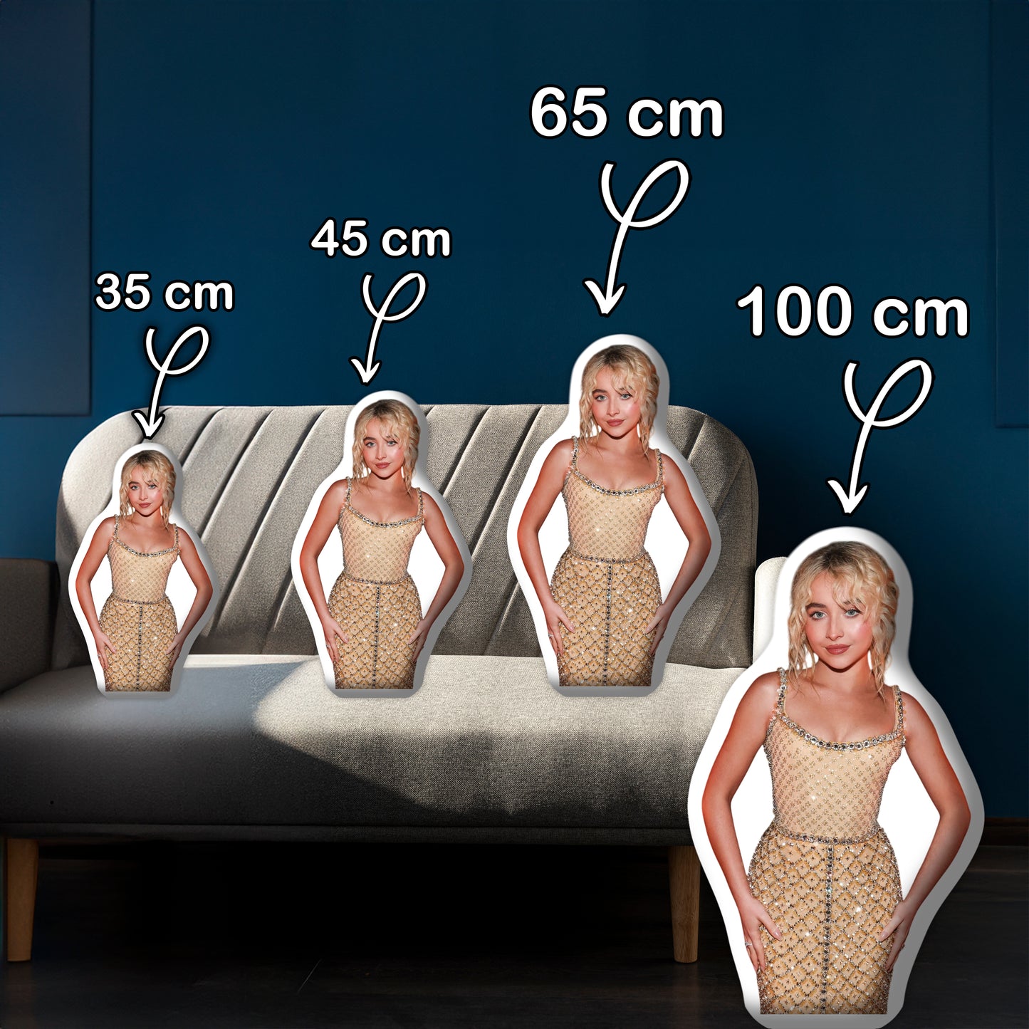 3D Pillow with Sabrina Carpenter A Perfect Gift for Fans