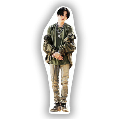 Giant Life-Size Suga 3D Pillow,  A Stylish Tribute to BTS Fans