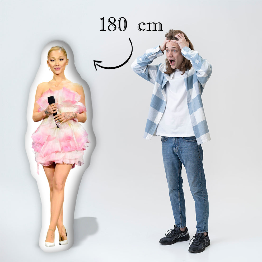 Life-Size Pillow Featuring Ariana Grande A Perfect Gift for Fans