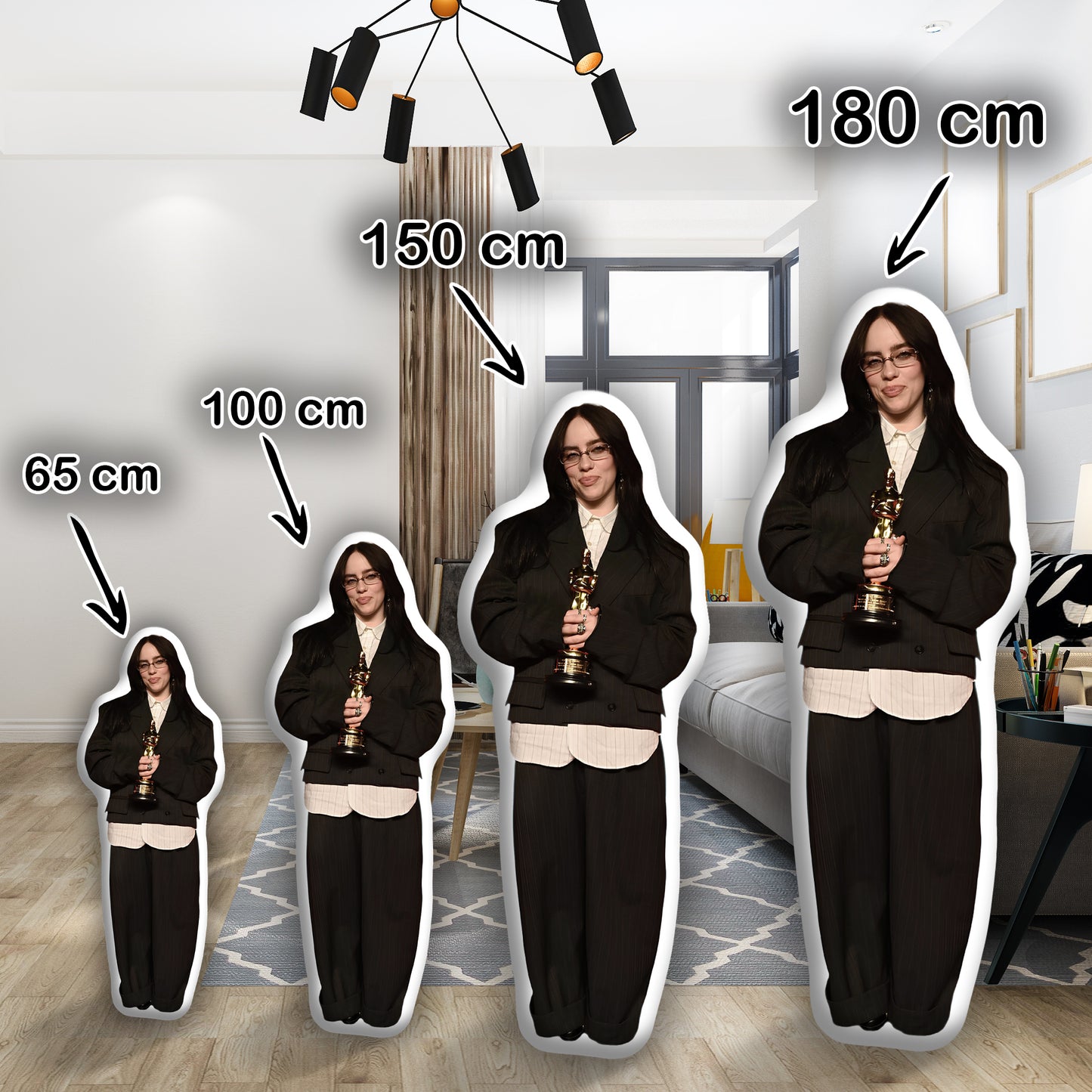 Life Size Billie Eilish 3D Pillow A Must Have for Dedicated Fans