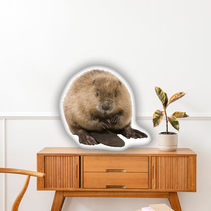 Beaver 3D Pillow, The Perfect Gift for Wildlife and Nature Enthusiasts