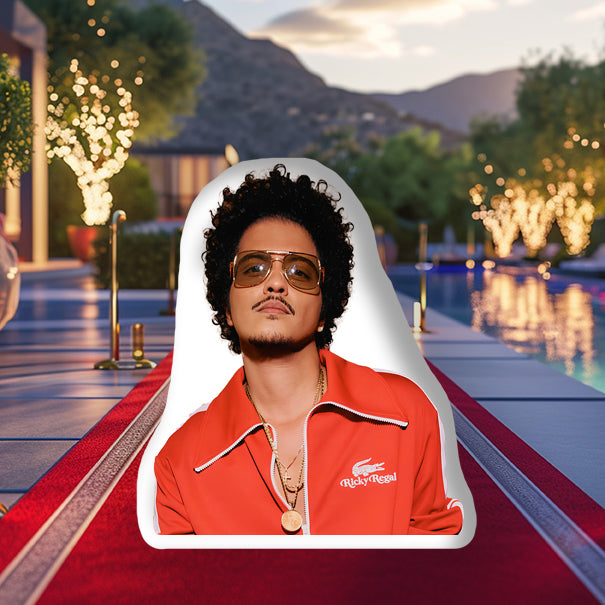 Bruno Mars 3D Pillow,  A Fun and Stylish Gift for Music Lovers