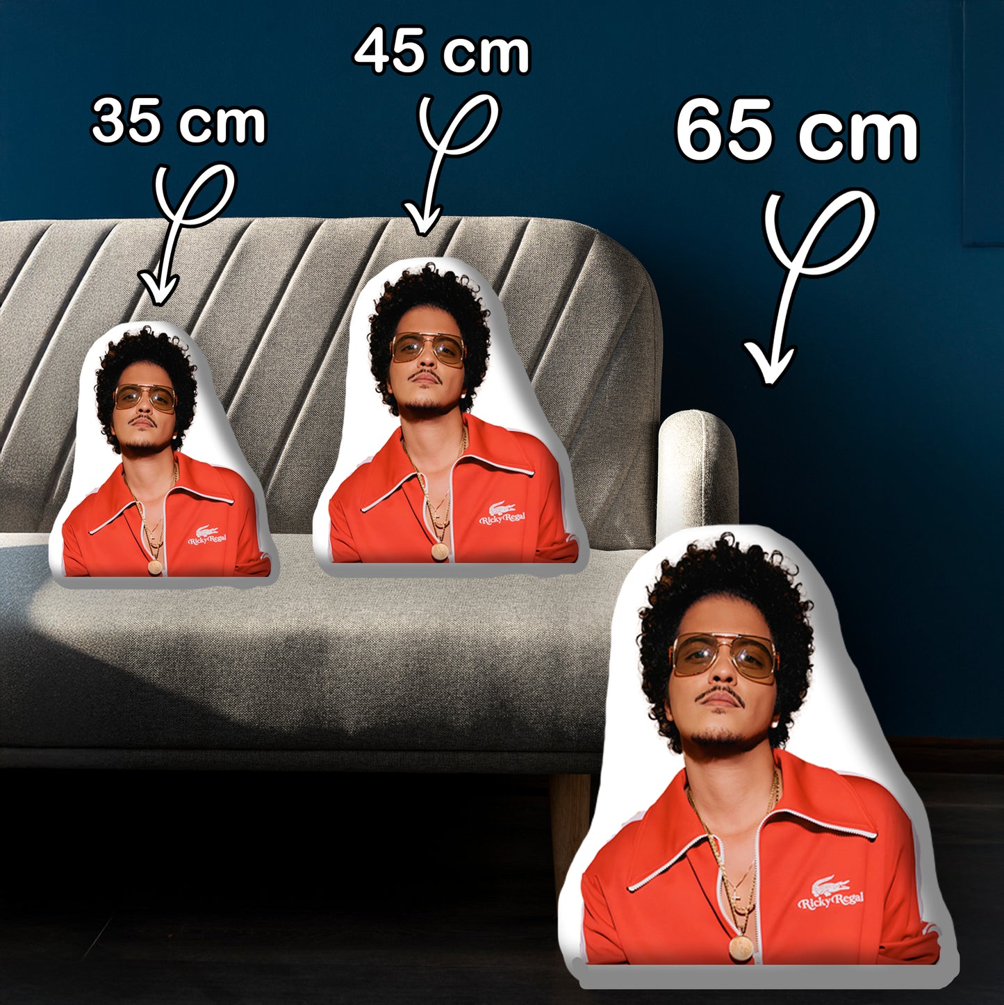 Bruno Mars 3D Pillow,  A Fun and Stylish Gift for Music Lovers