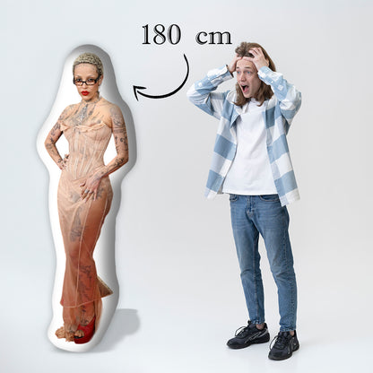 Life-Size Pillow Featuring Doja Cat A Unique Gift for Fans