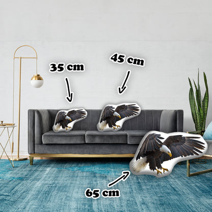 Eagle 3D Pillow,  A Majestic Gift for Bird and Wildlife Enthusiasts