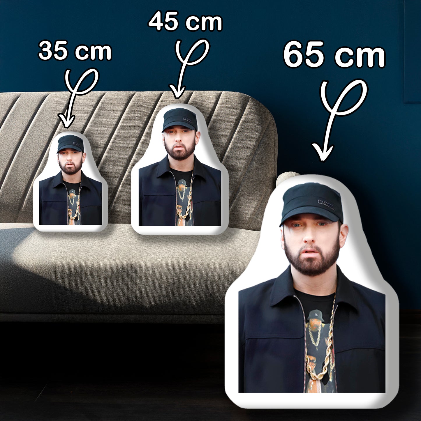 Eminem Decorative Pillow,  A Must-Have for Rap and Hip-Hop Fans