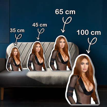 Megan Fox Custom Pillow A Stylish Gift for Fans