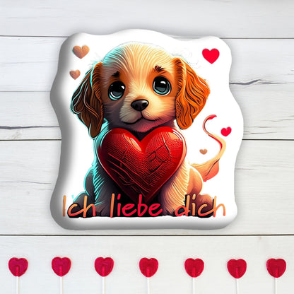 Custom Pillow Ich liebe dich The Perfect Gift for Valentine's Day