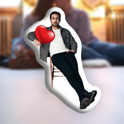 Double Sided Printed Pillow with Romantic Ryan Gosling The Perfect Gift for Valentine's Day