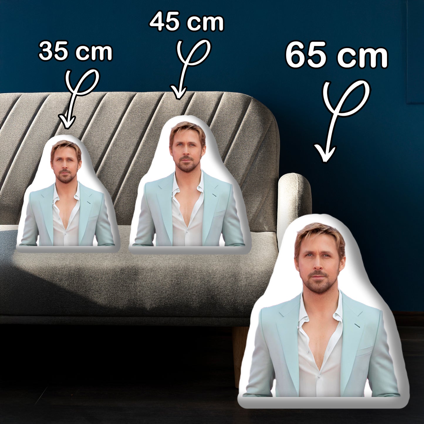 Ryan Gosling Pillow, A Charming Gift for Film Fans and Rom-Com Enthusiasts