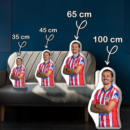 Antoine Griezmann 3D Pillow A Dynamic Tribute for Football Fans