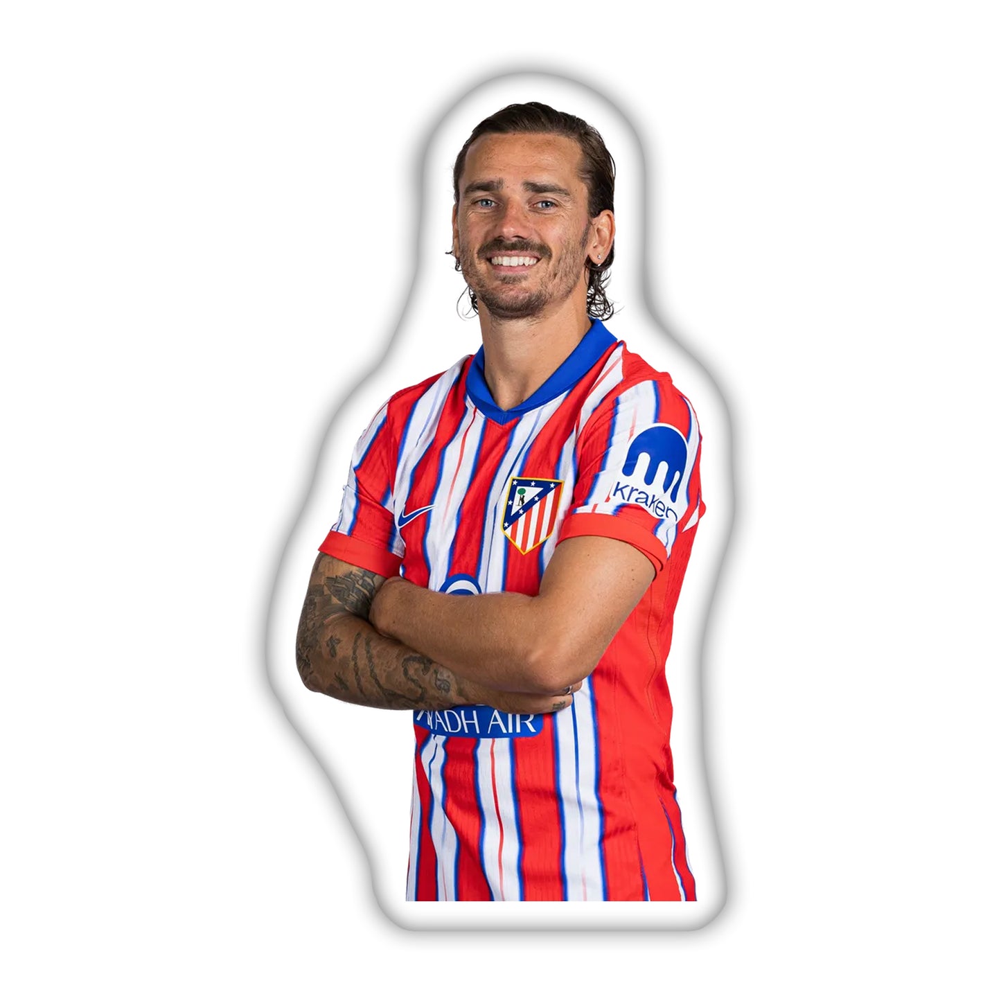 Antoine Griezmann 3D Pillow A Dynamic Tribute for Football Fans