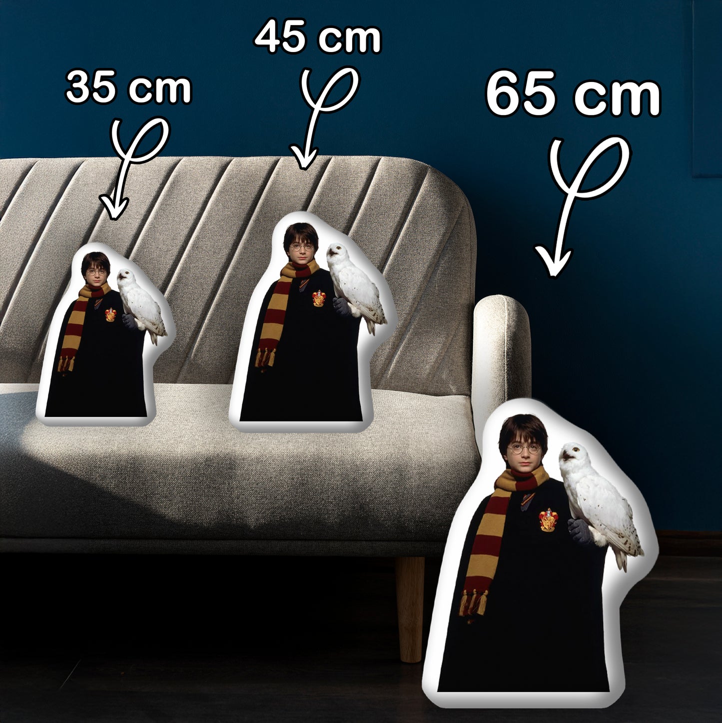 Harry Potter 3D Pillow,  The Perfect Gift for Every Wizarding World Fan