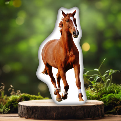 Horse Decorative 3D Pillow,  A Perfect Gift for Animal Lovers