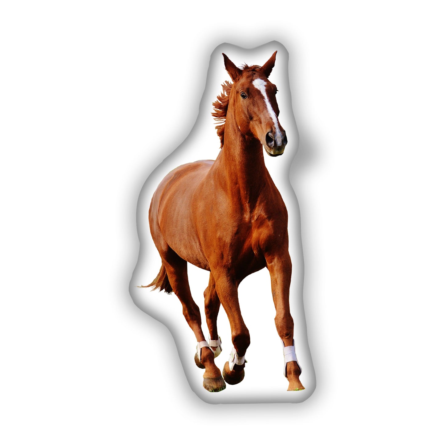 Horse Decorative 3D Pillow,  A Perfect Gift for Animal Lovers