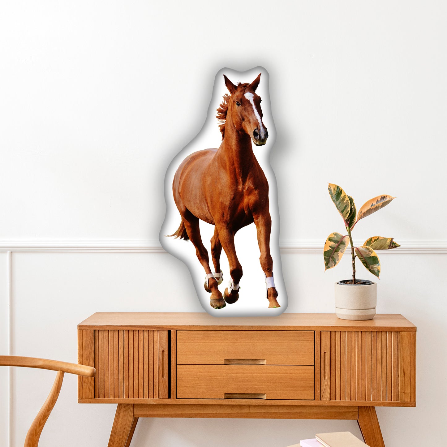 Horse Decorative 3D Pillow,  A Perfect Gift for Animal Lovers