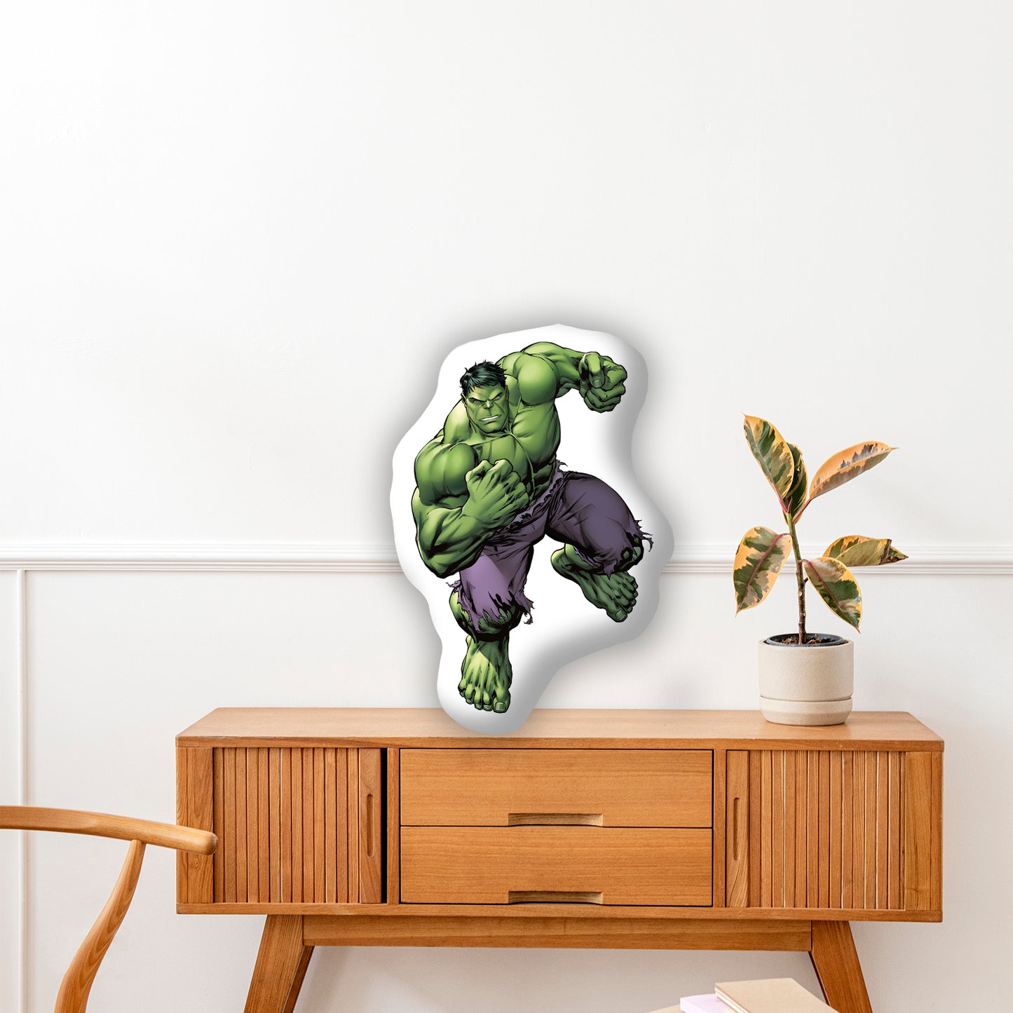 Custom Pillow Featuring The Hulk, A Smashing Gift for Marvel Fans