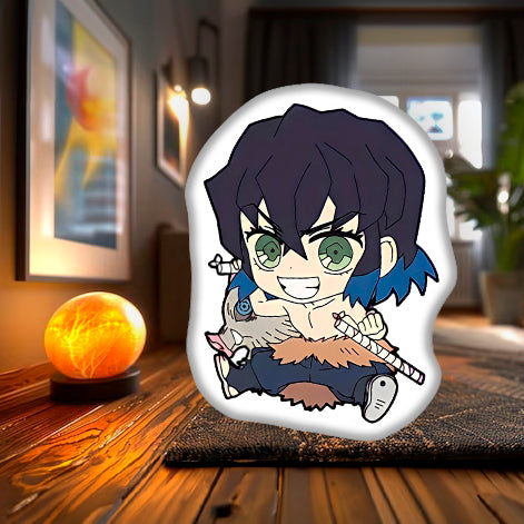 Inosuke Hashibira Pillow,  The Wild Beast of Demon Slayer