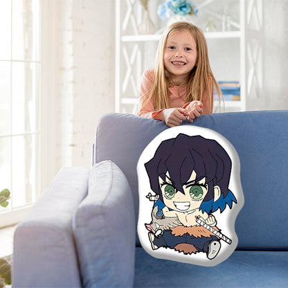 Inosuke Hashibira Pillow,  The Wild Beast of Demon Slayer