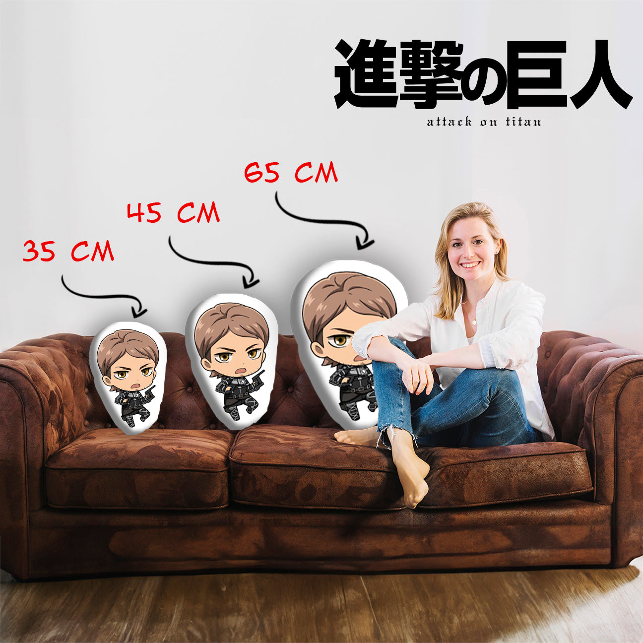 Jean Kirstein Pillow, A Striking Addition for Attack on Titan Fans