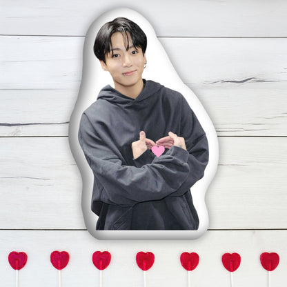 Double Sided Printed Pillow with Jungkook The Perfect Gift for BTS Fans